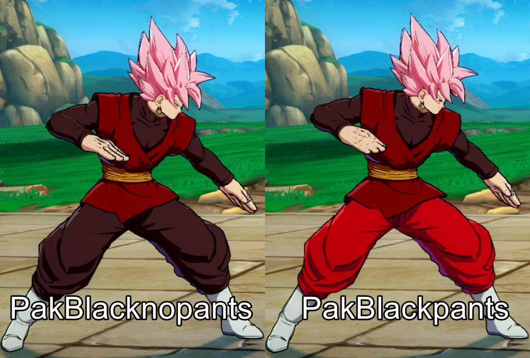 Goku Black with Zamasu colours