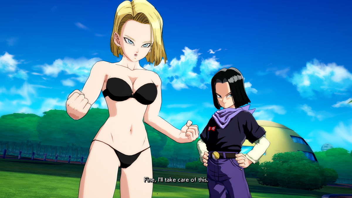 fiber Smoothly Teacher's day Android 18 – Bikini (with jiggle) – FighterZ Mods