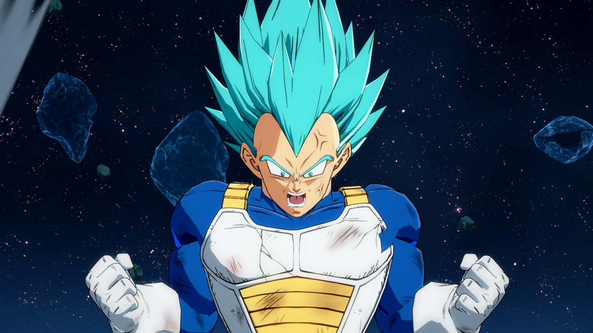 Super Saiyan Blue Vegeta Evolved (Dragon Ball Z) Portrait Ver