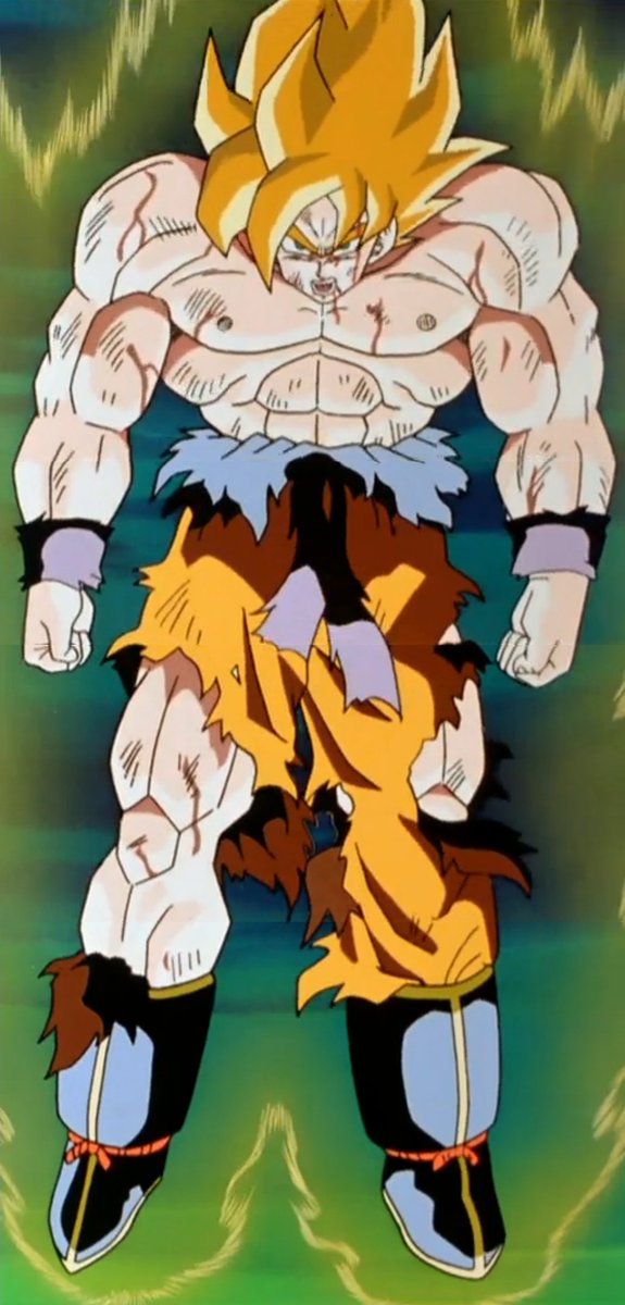  Goku Super Saiyan vuelve a colorear 