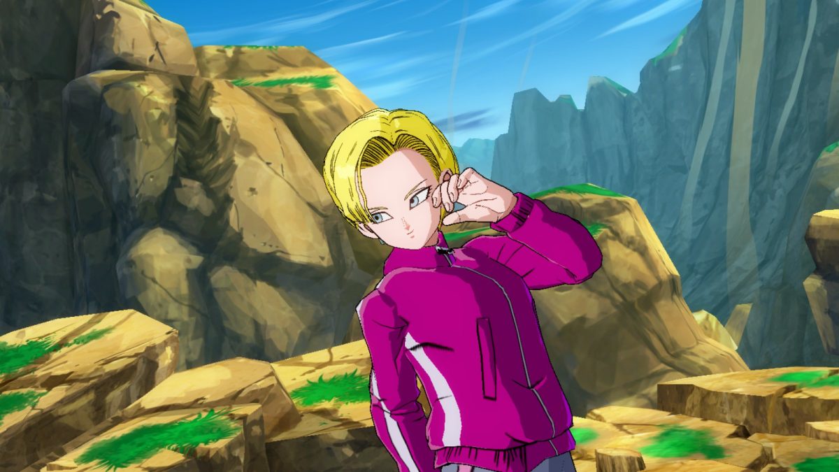 Android 18 dbs super hero