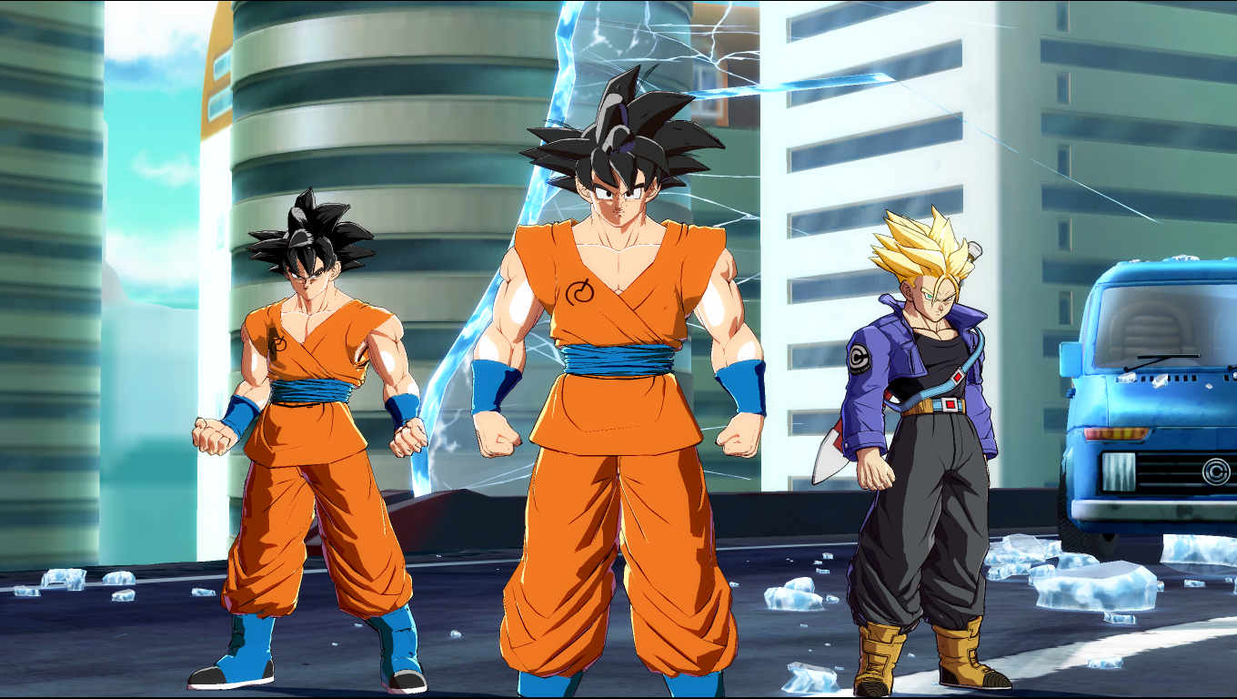 Goku (Super Saiyan) Whis GI Pack [Beta] – FighterZ Mods