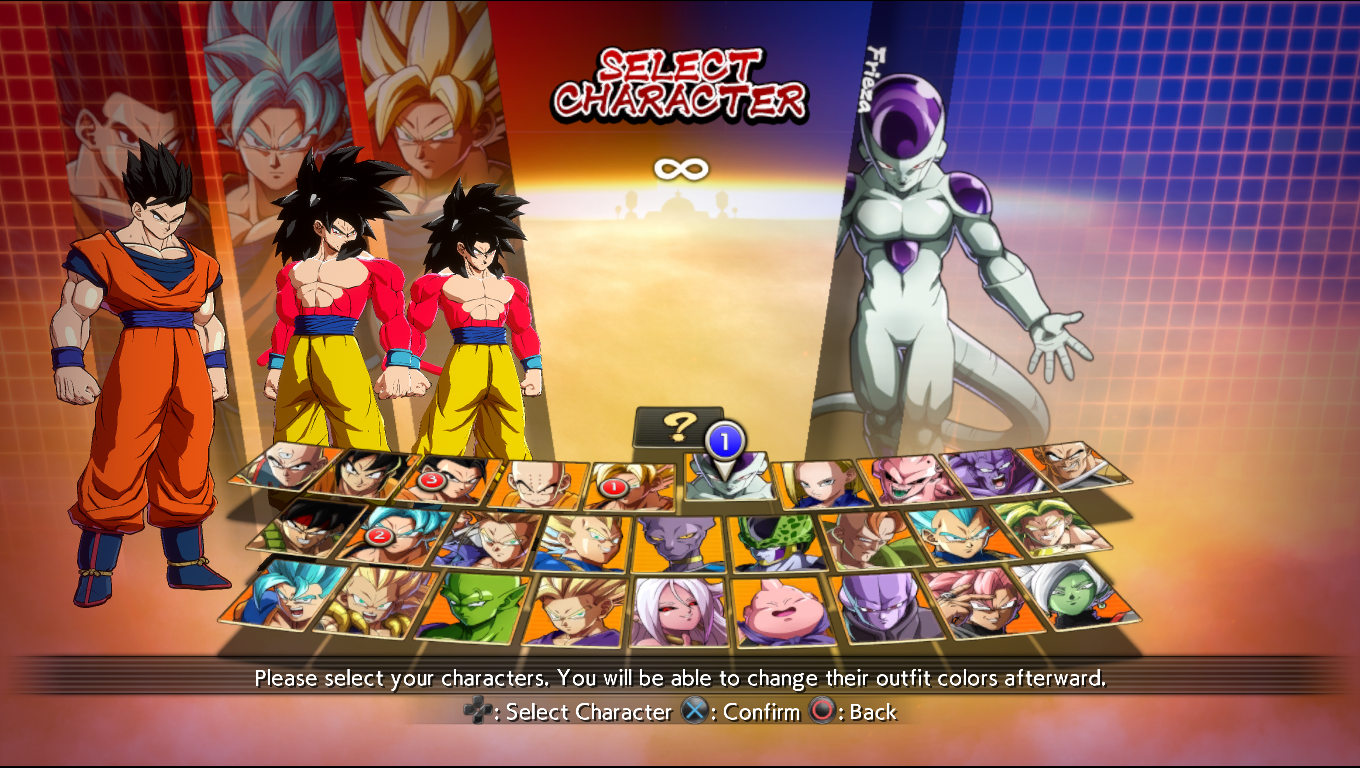 Goku Super Saiyan 4 Complete Fighterz Mods
