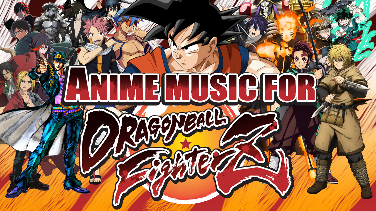 dragon ball fighterz anime music pack list