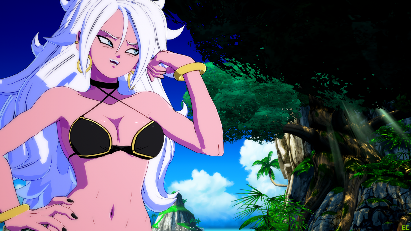 Android 21 swimsuit