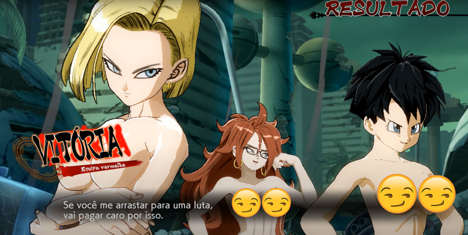 Naked 18 db Nude Mod Android 18 Android 21 And Videl Uncensored Fighterz Mods