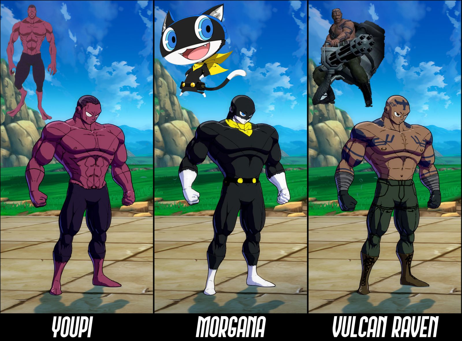 JIREN SKIN MODS 1-16 BY ME (SUREIDU) – FighterZ Mods