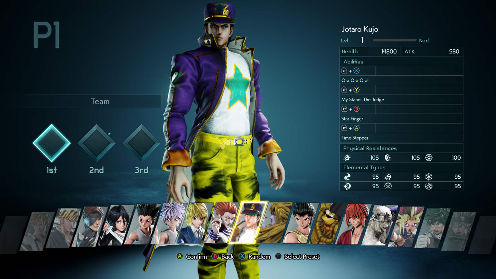 jump force mods replace created character