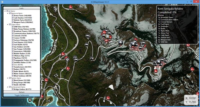 just cause 2 map