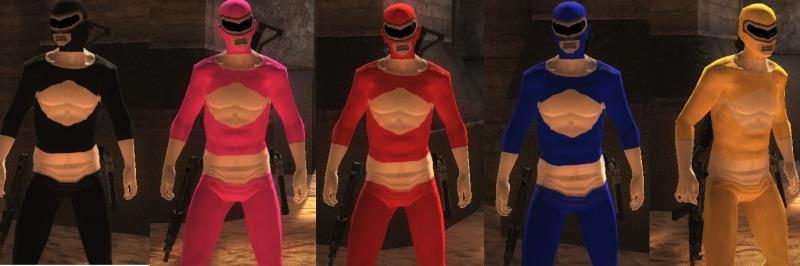 Power Ranger Pack – Just Cause 2 Mods