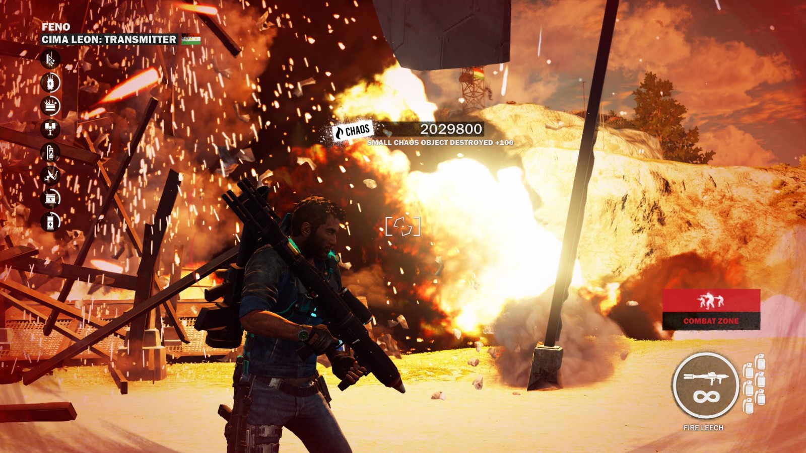 Fire leech в just cause 3 где найти