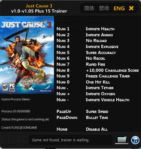 just cause 3 for pc freezing