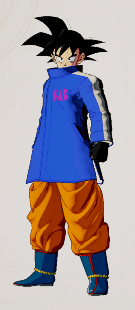  Goku con su abrigo (DBS BROLY) – Kakarotto Mods