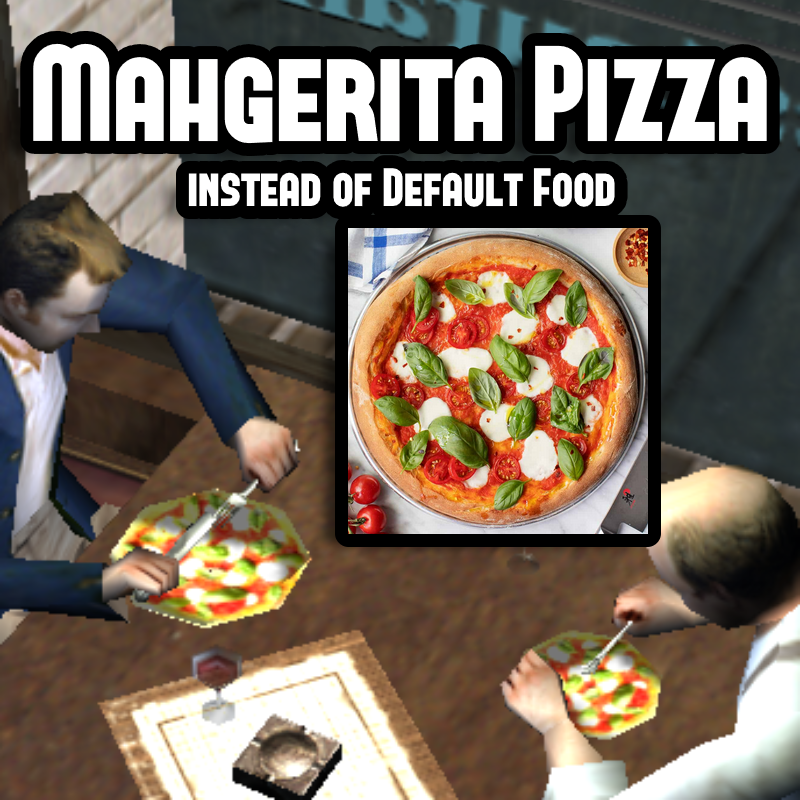 Magherita Pizza replaces Plated Food (Restaurants and Bars)