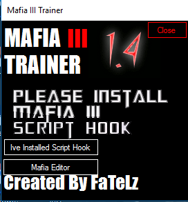 Mafia 3 ScriptHook – Mafia Mods