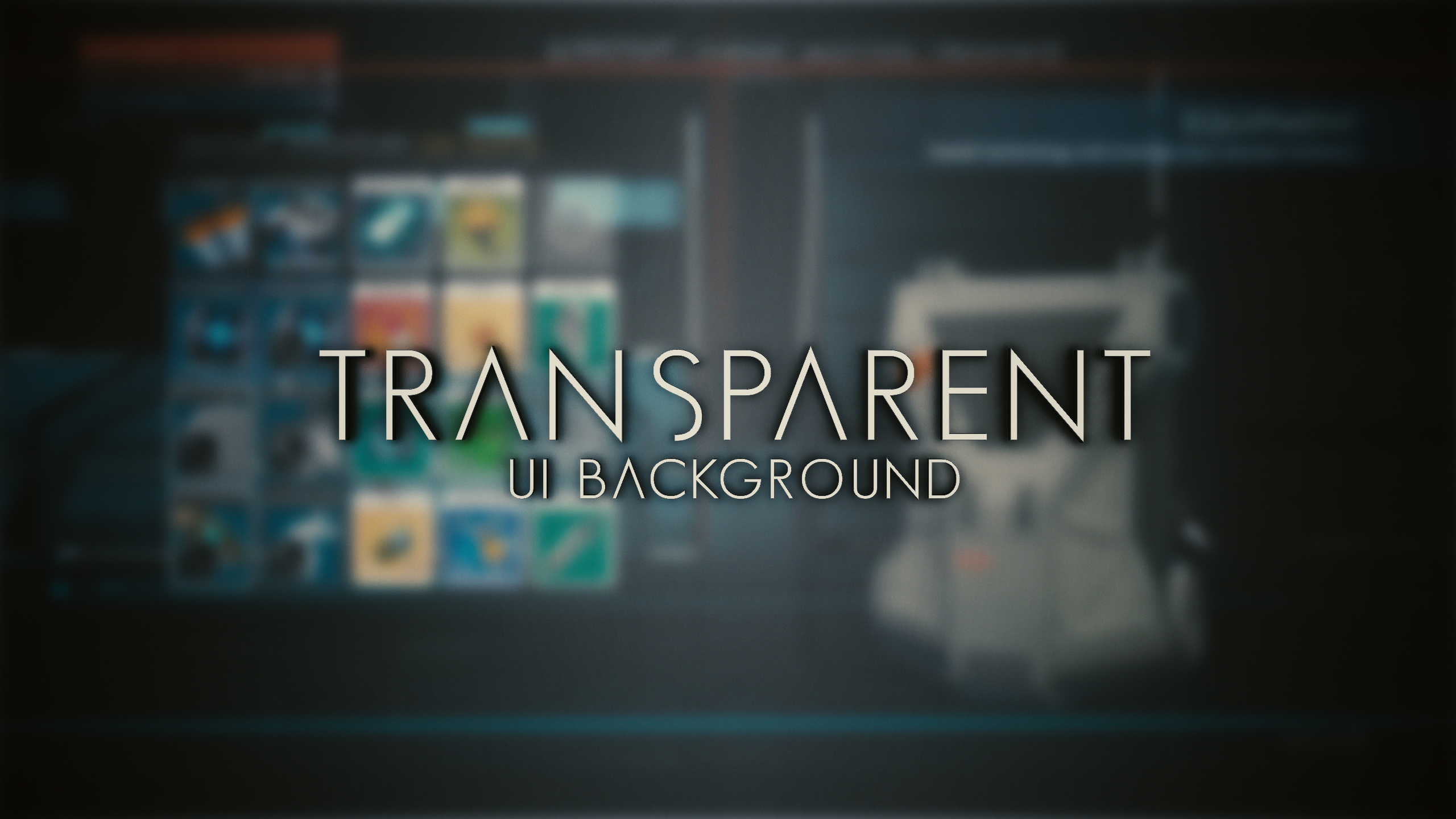 Transparent UI Background