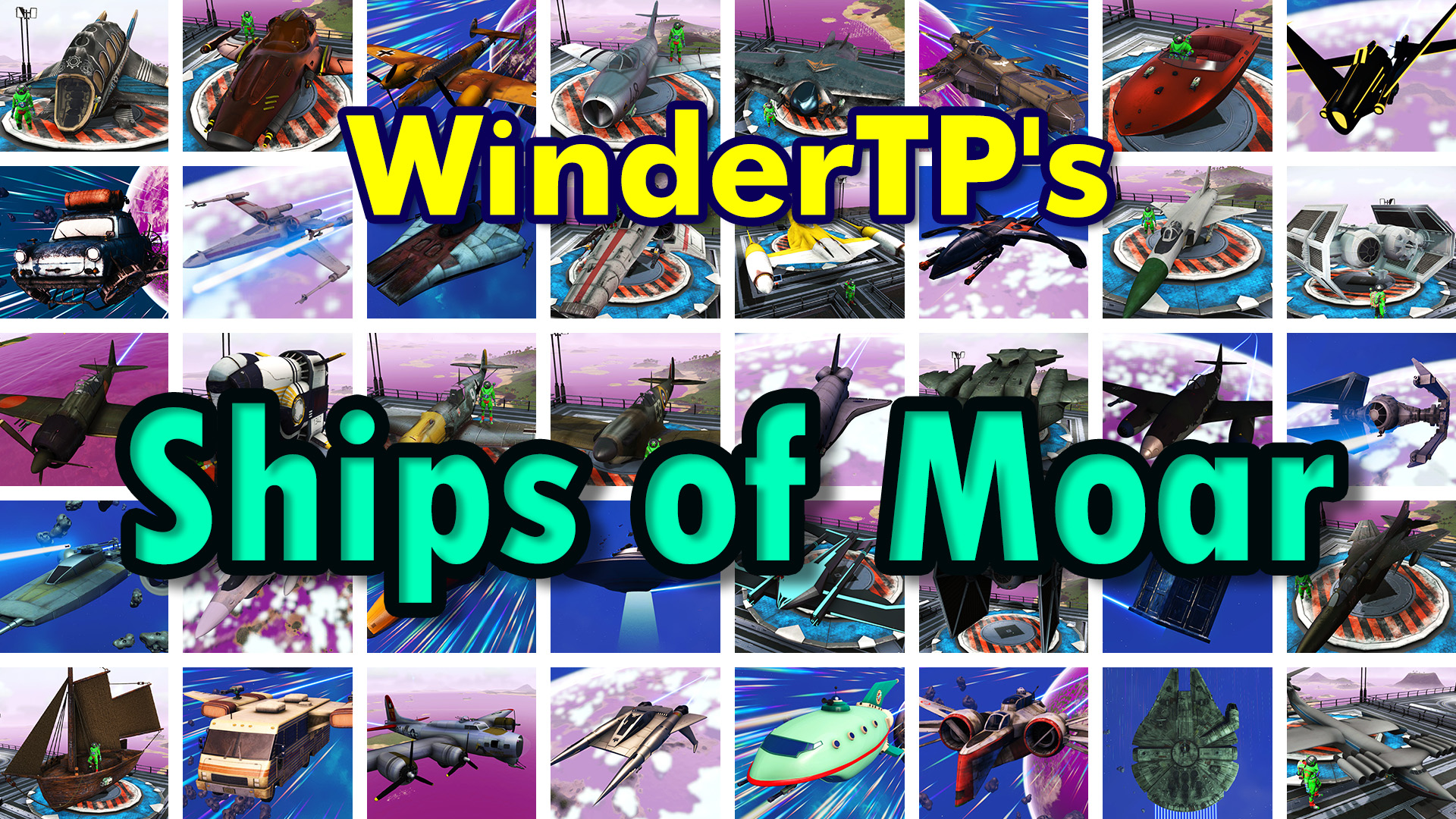 WinderTP’s Ships of Moar – Custom-Modeled Ships