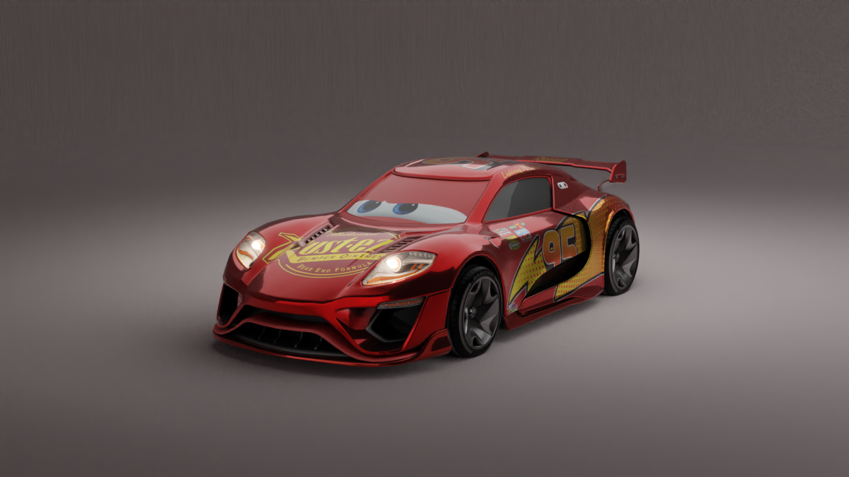 Lightning McQueen Octane Decal (GLOWING ENGINE) – Rocket League Mods