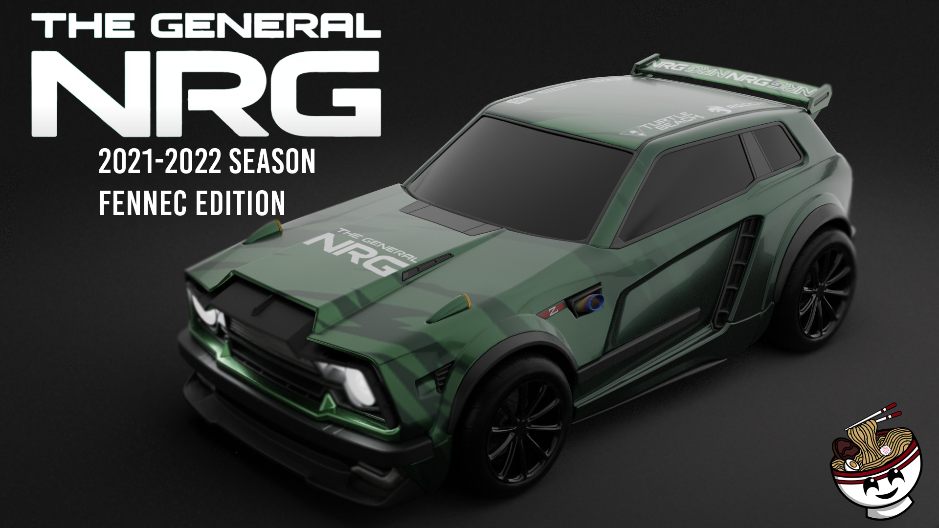 2021-2022 The General NRG Decal (Fennec Edition)
