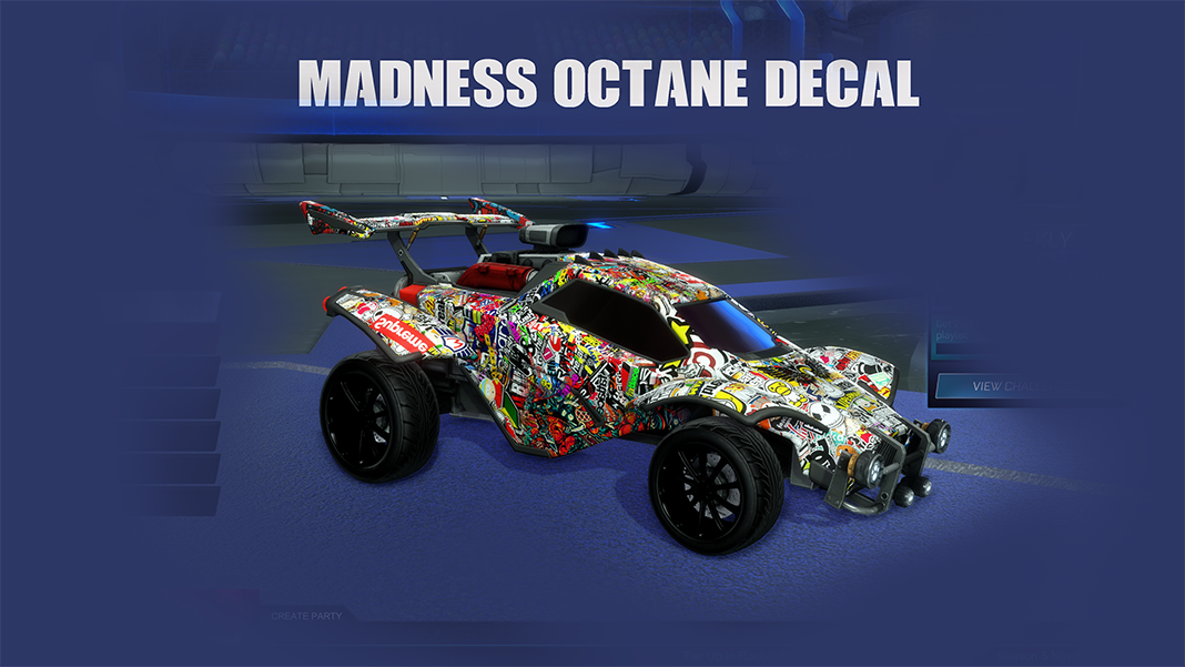 Octane Madness Decal