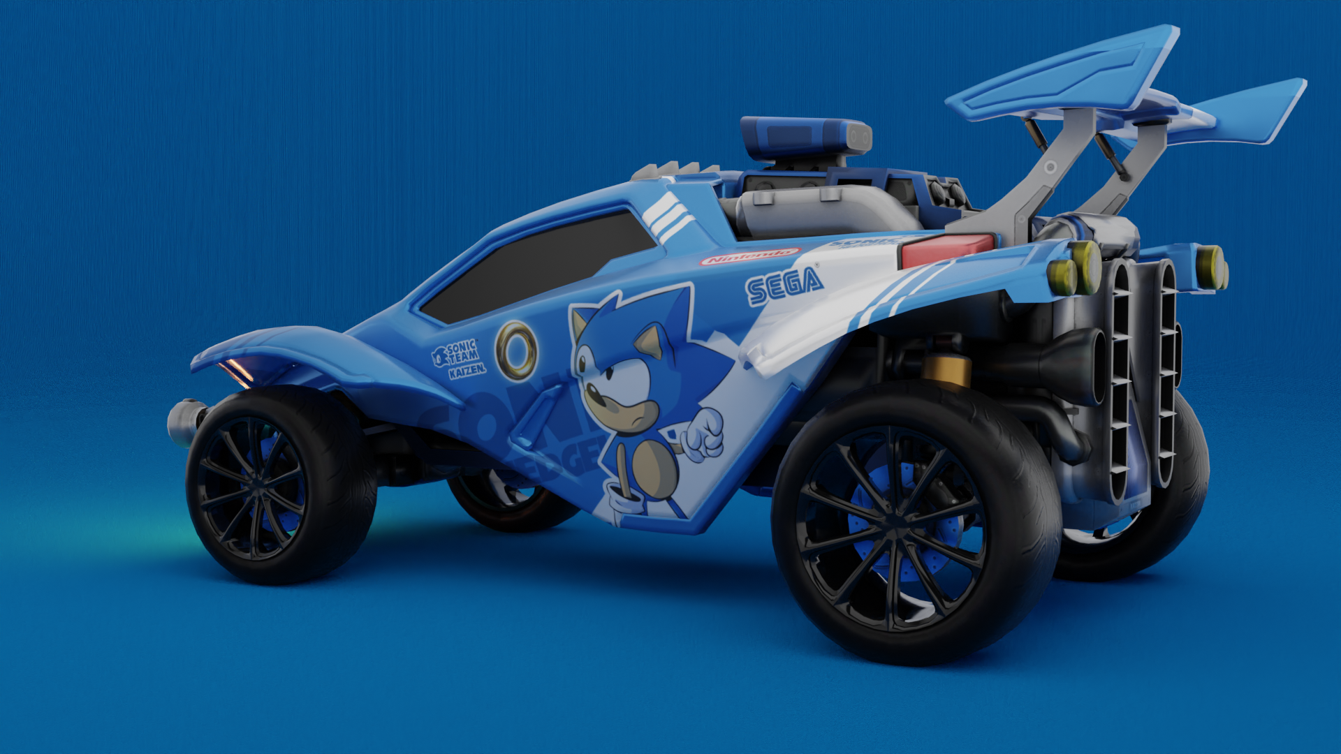 Sonic The Hedgehog Octane Decal