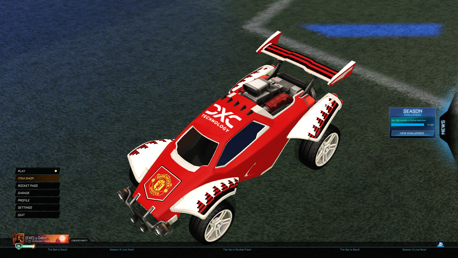 Manchester United Decal
