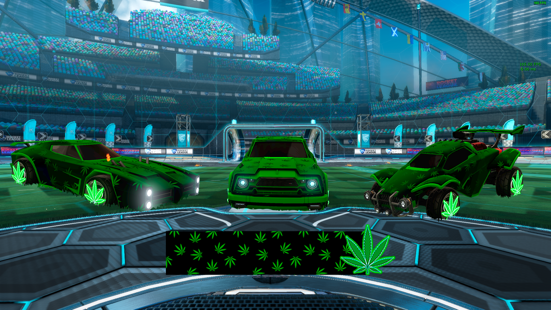 Canabis Banner, Wheels and Animated Decals Pack