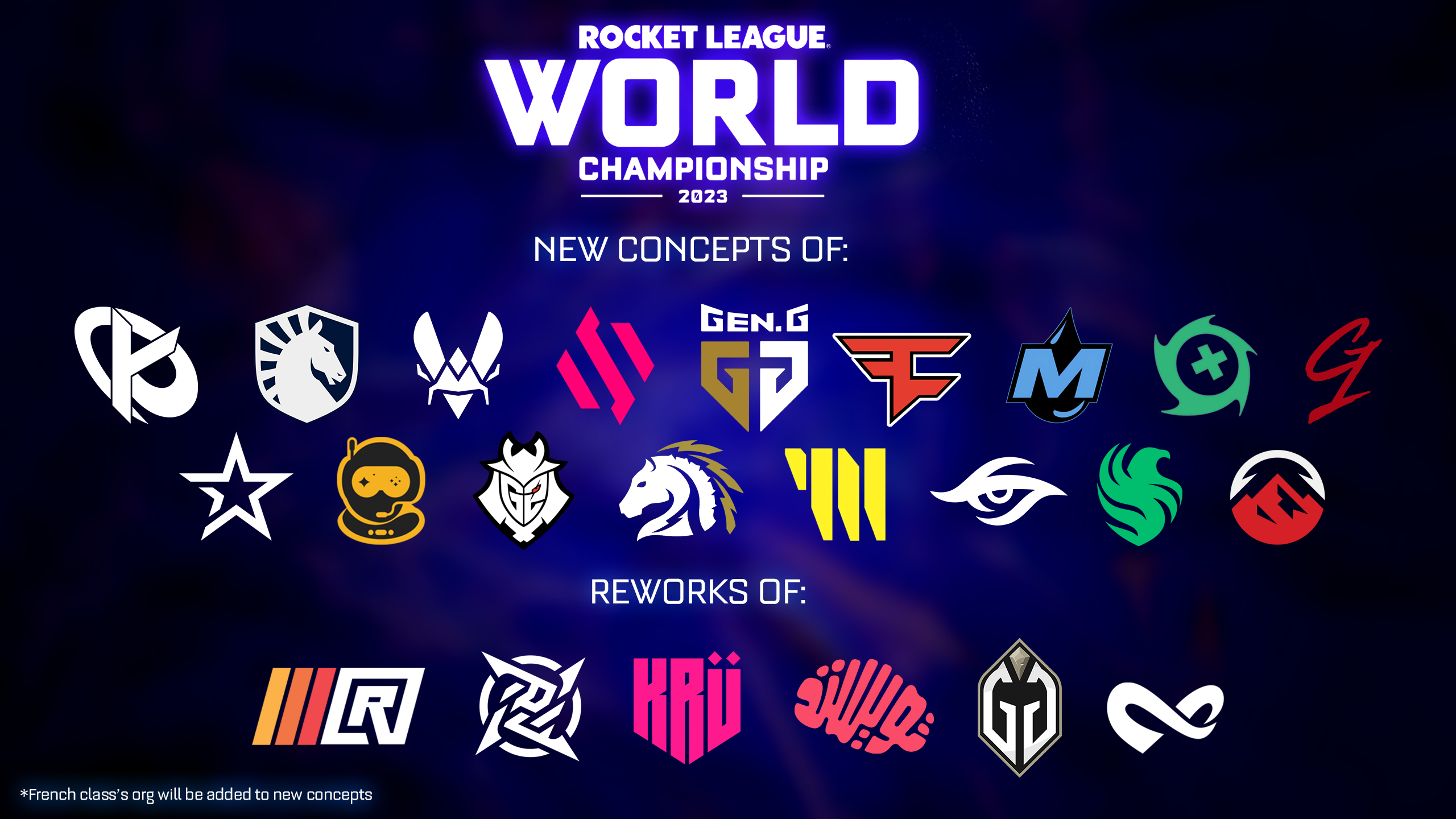 RLCS World Championship 2023 DECALS PACK