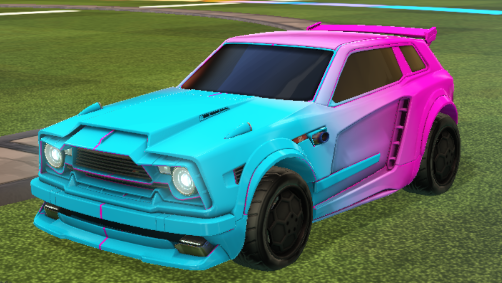 Fennec Gradient Decal (Paintable) – Rocket League Mods