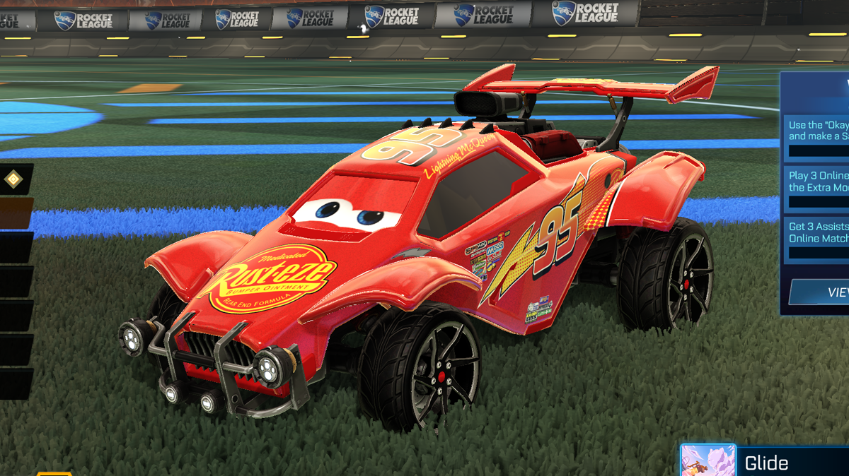 Lightning McQueen Player Banner