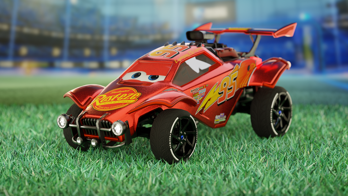 Lightning McQueen Jagër Decal – Rocket League Mods