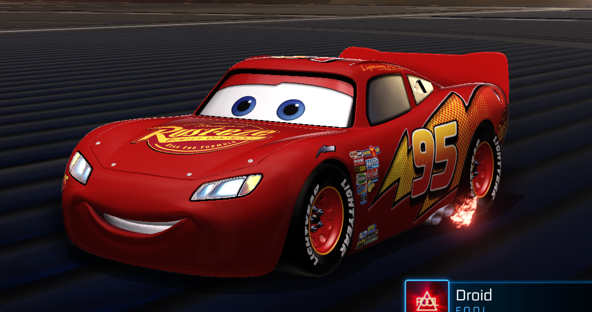 Lightning McQueen rookie decal