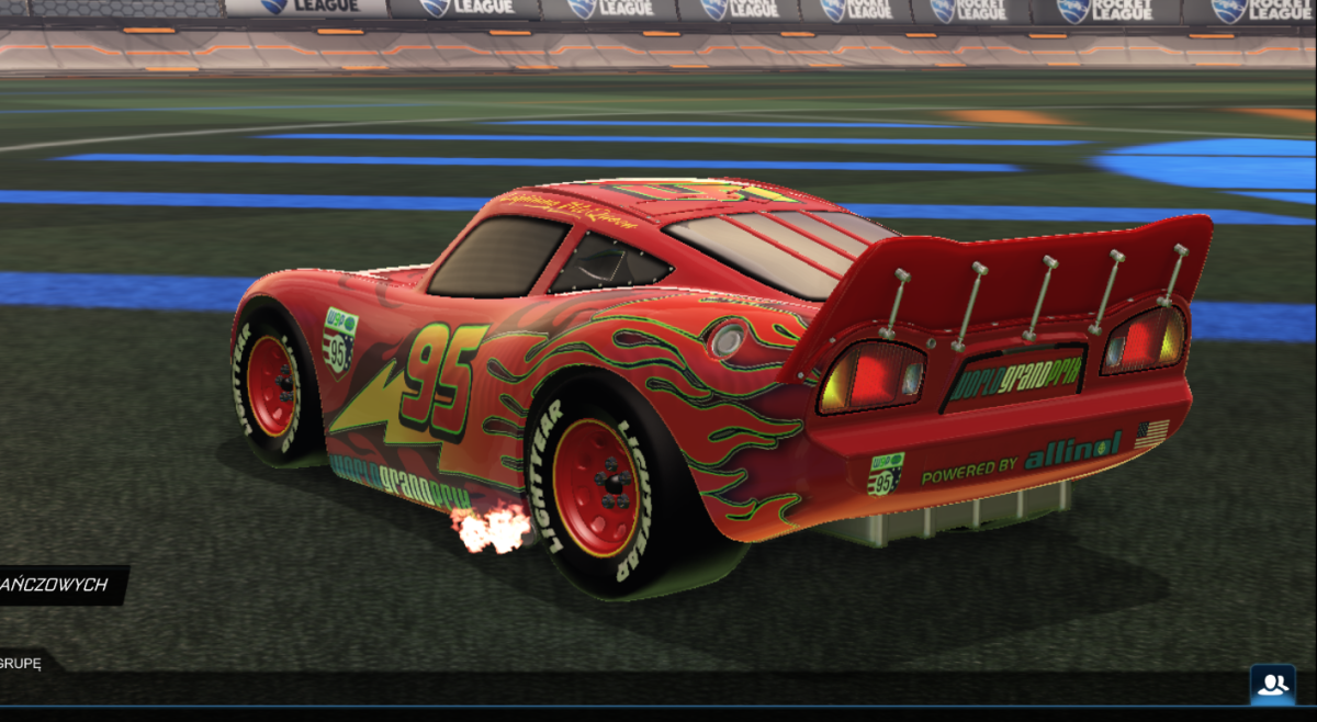 WGP Lightning Mcqueen (Cars 2) – Rocket League Mods