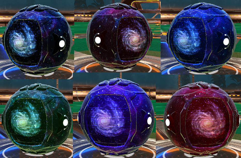 Galaxy ball bundle- galaxy balls in 6 diffrent colors
