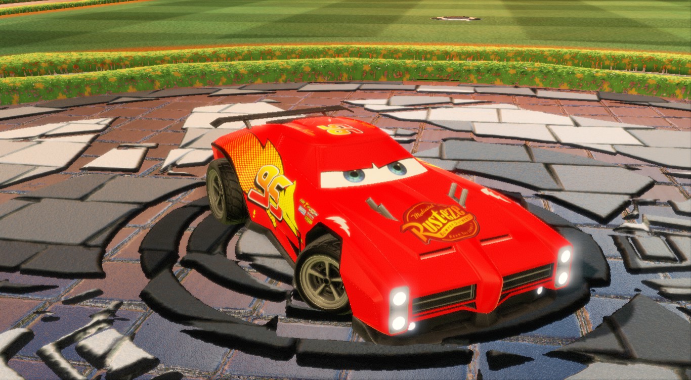 Lightning McQueen Banner – Rocket League Mods