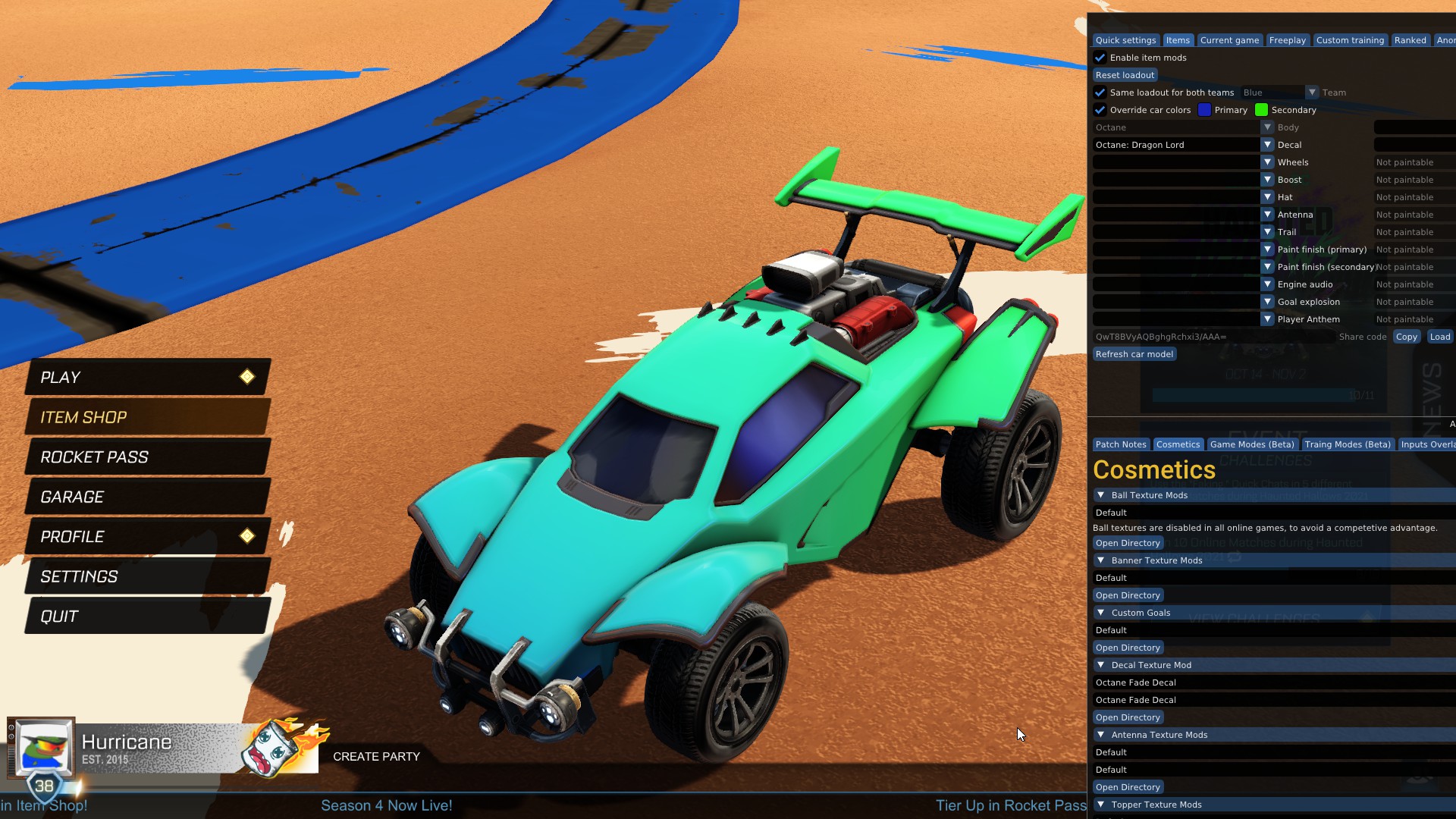 octane fade color decal (repl dragonlord)