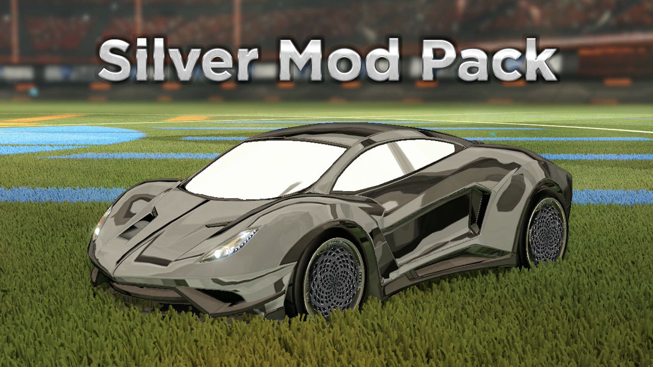 Silver Mod Pack (All Normal Cars, Boost Gauge and Ball)