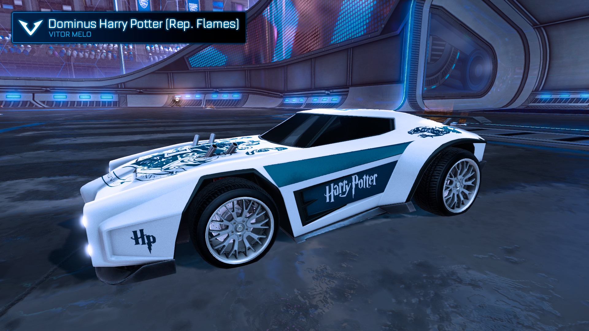 Dominus Harry Potter (Decal Default and Inverse Colors – Rep. Flames)