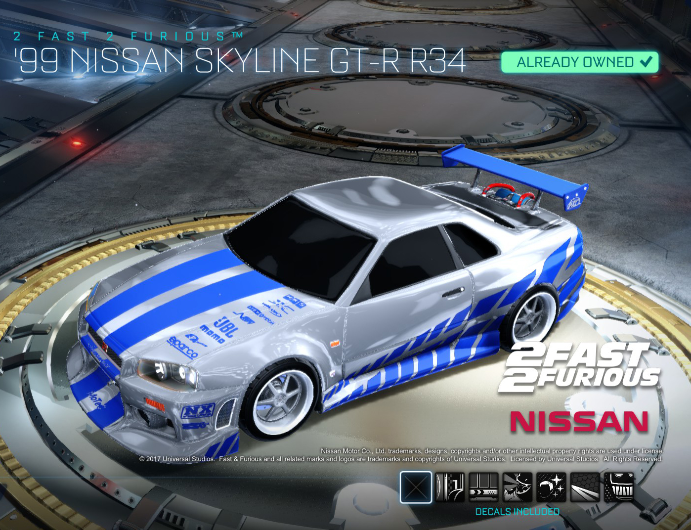 Fast & Furious Car Pack (Skyline GT-R R34 & Charger R/T)