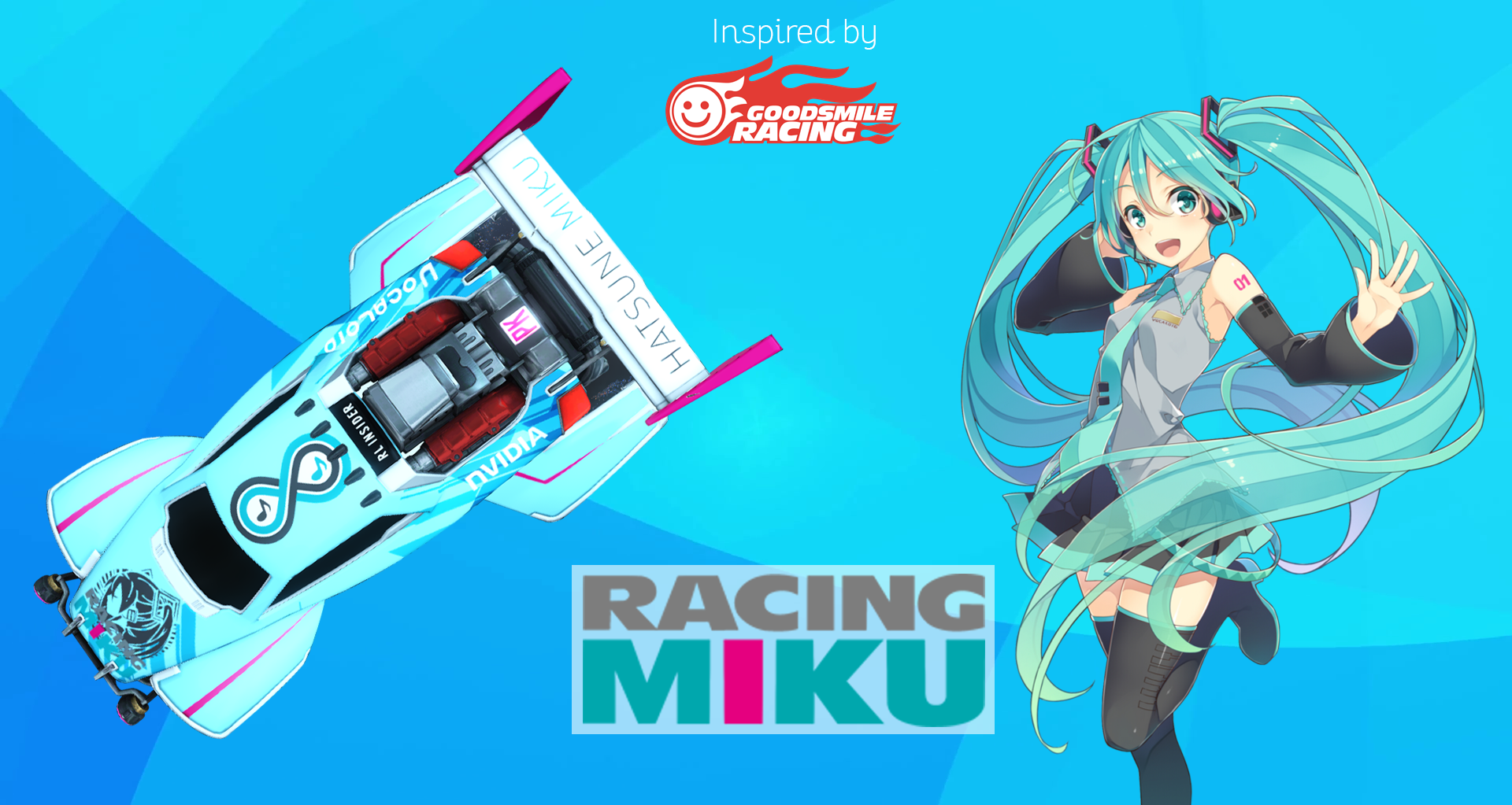 Racing Miku Octane Livery (Inspired By Goodsmile Racing)
