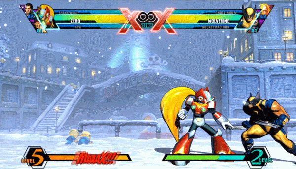 Zero is using a swapped animation without a fixed weapon prop angle.