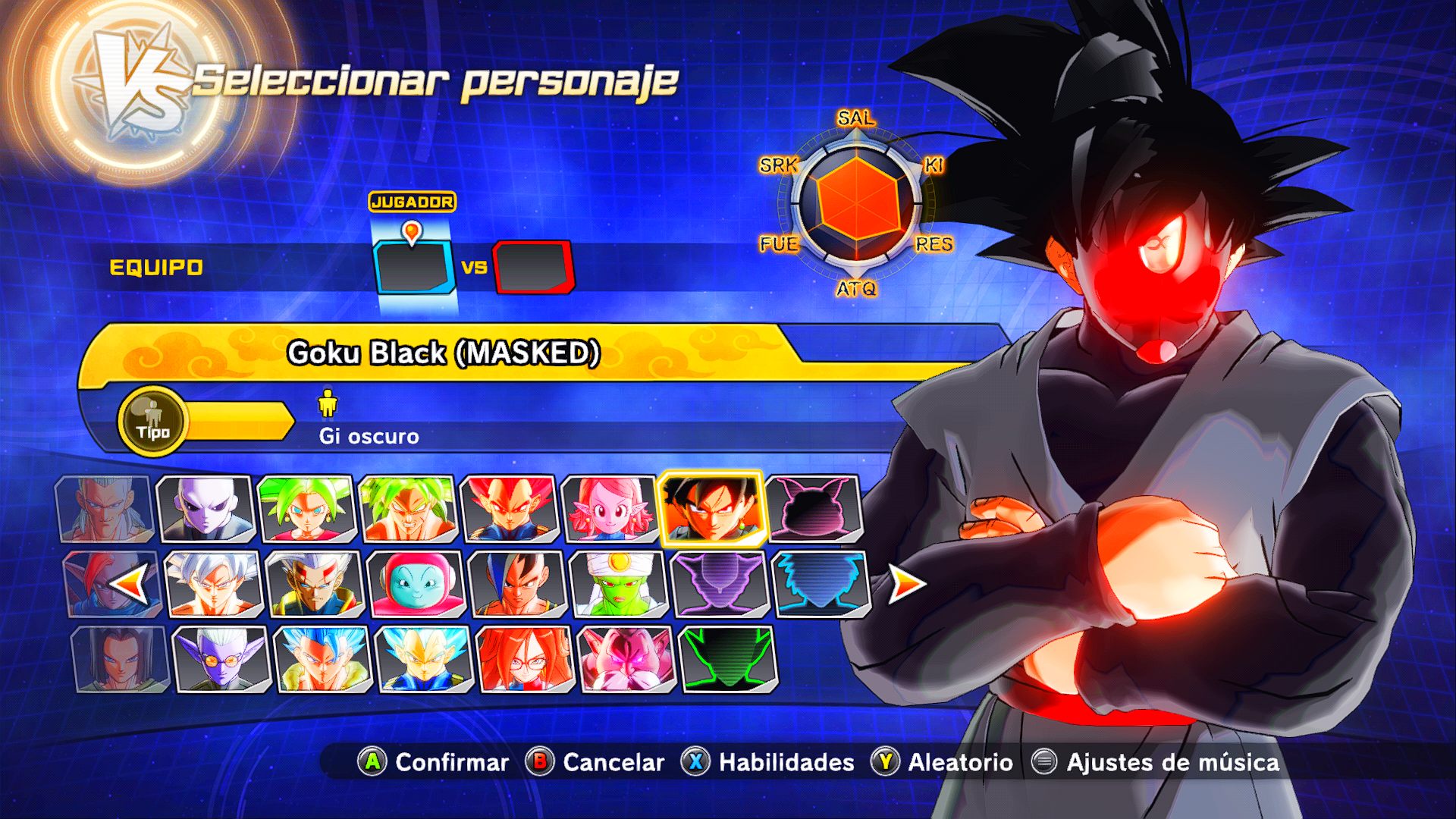 Goku black masked