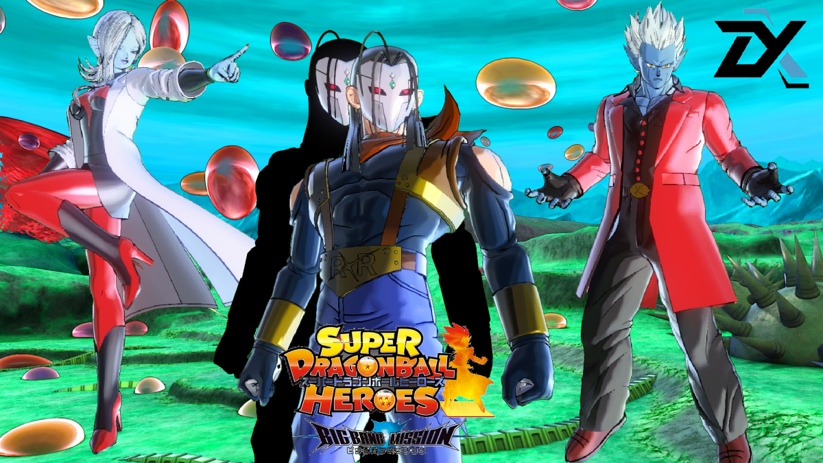 SDBH Big Bang Mission Villains Pack 1+STAGE – Xenoverse Mods