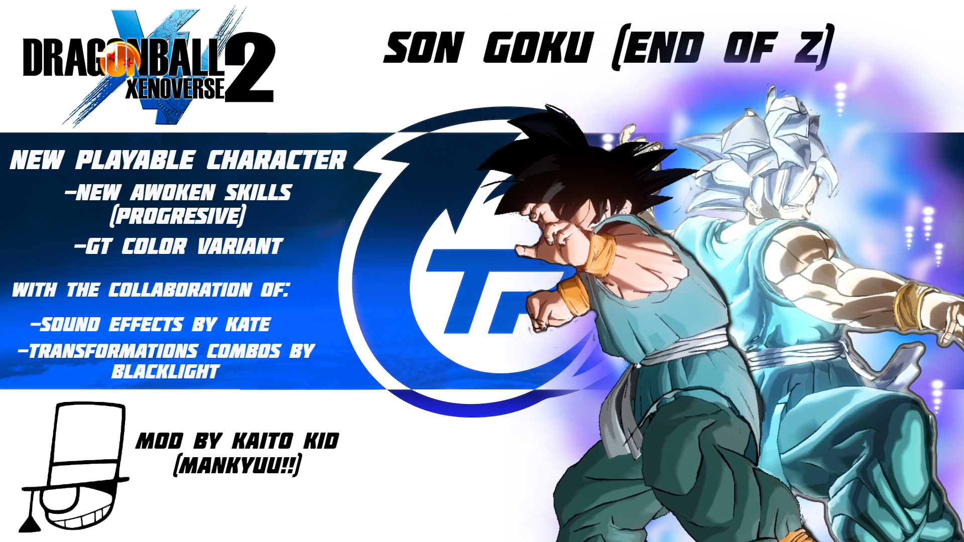 Son Goku (End of Z) – All Canon Transformations