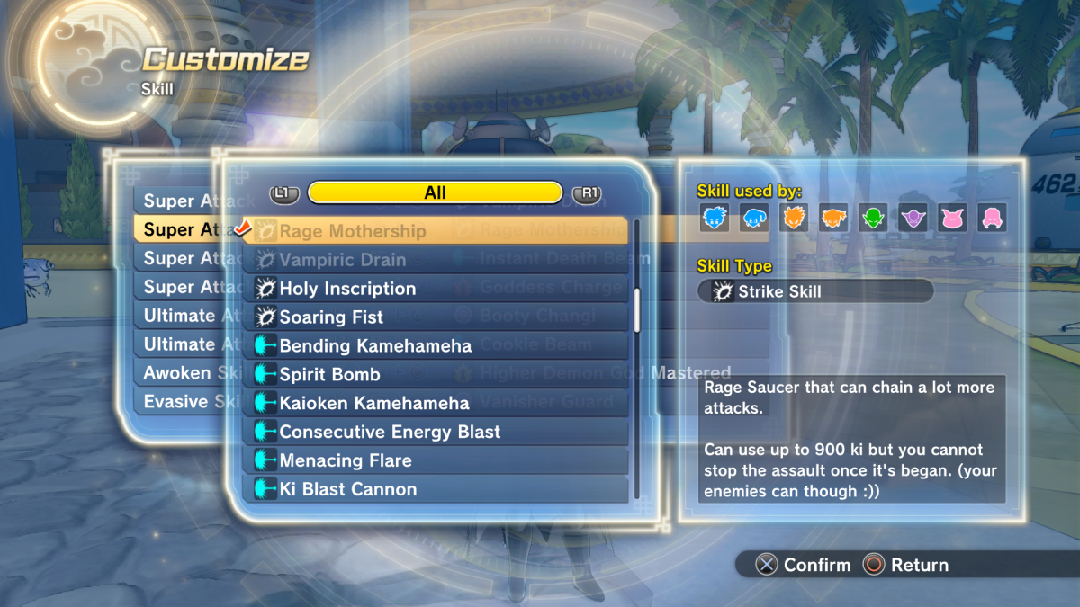 WISH GRANTED (SUPER) BLAST – Xenoverse Mods