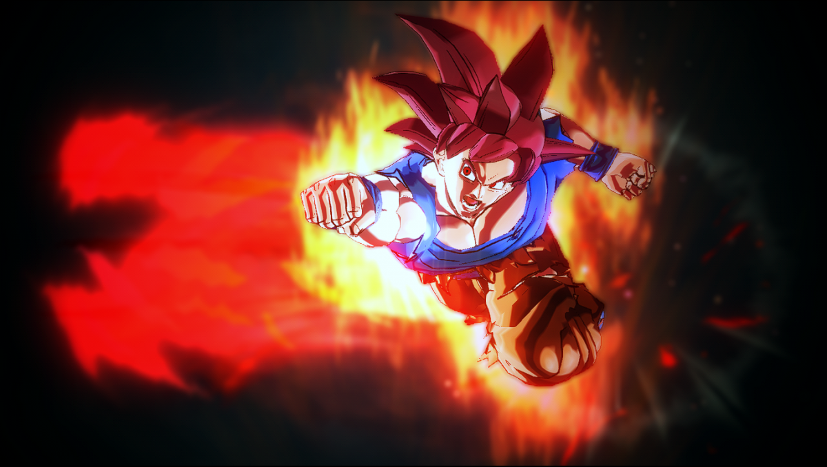 Quadro Dragon Ball Super - Goku Mod.31 (Ssj Blue) - Kiwy - Quadro