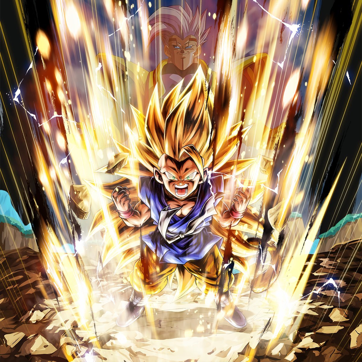 SSJ3 GT Goku skills – Shatter Blast & Super Dragon Flash