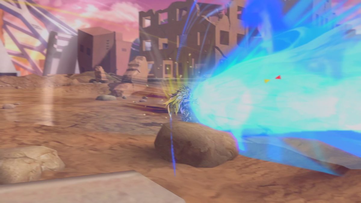 SSJ3 GT Goku skills – Shatter Blast & Super Dragon Flash – Xenoverse Mods