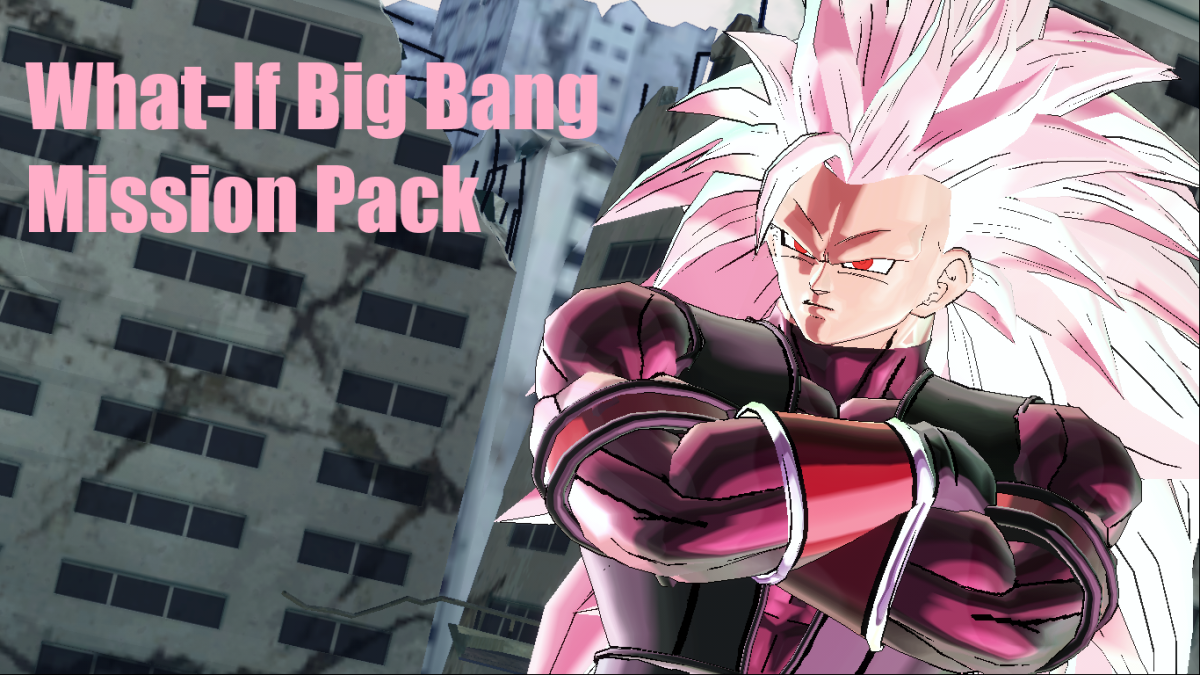 SDBH Big Bang Mission Villains Pack 1+STAGE – Xenoverse Mods