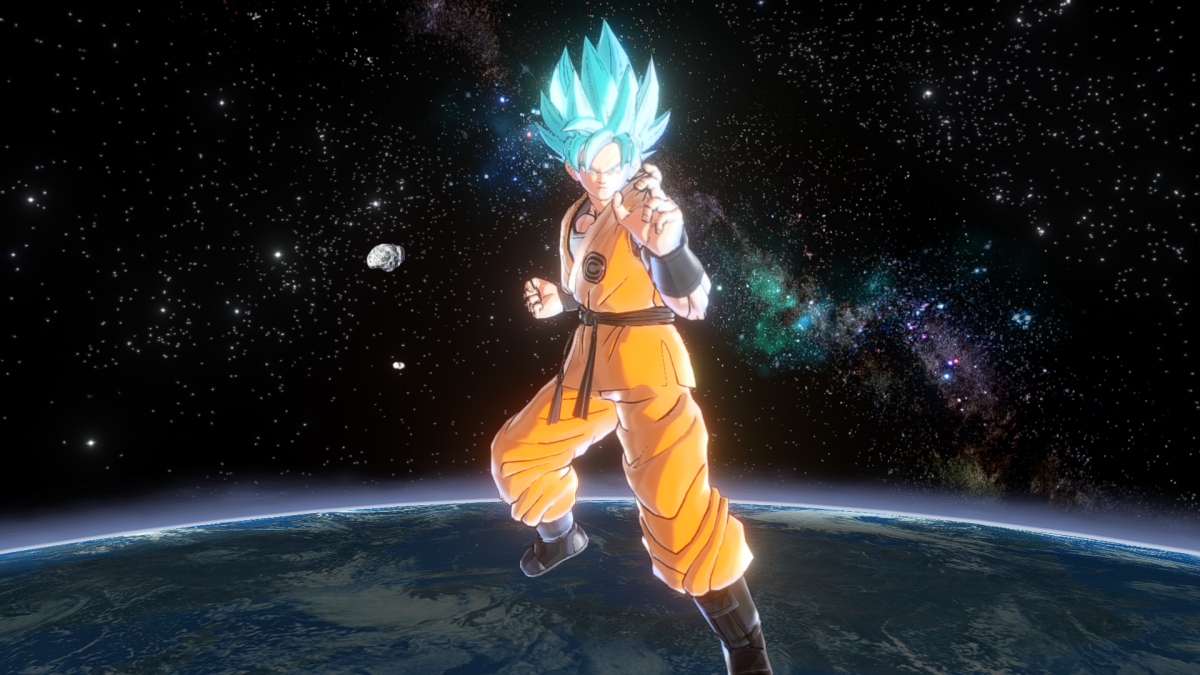 Super Saiyan Blue CC Goku (Universe Tree Power) vs. Sailor Cosmos